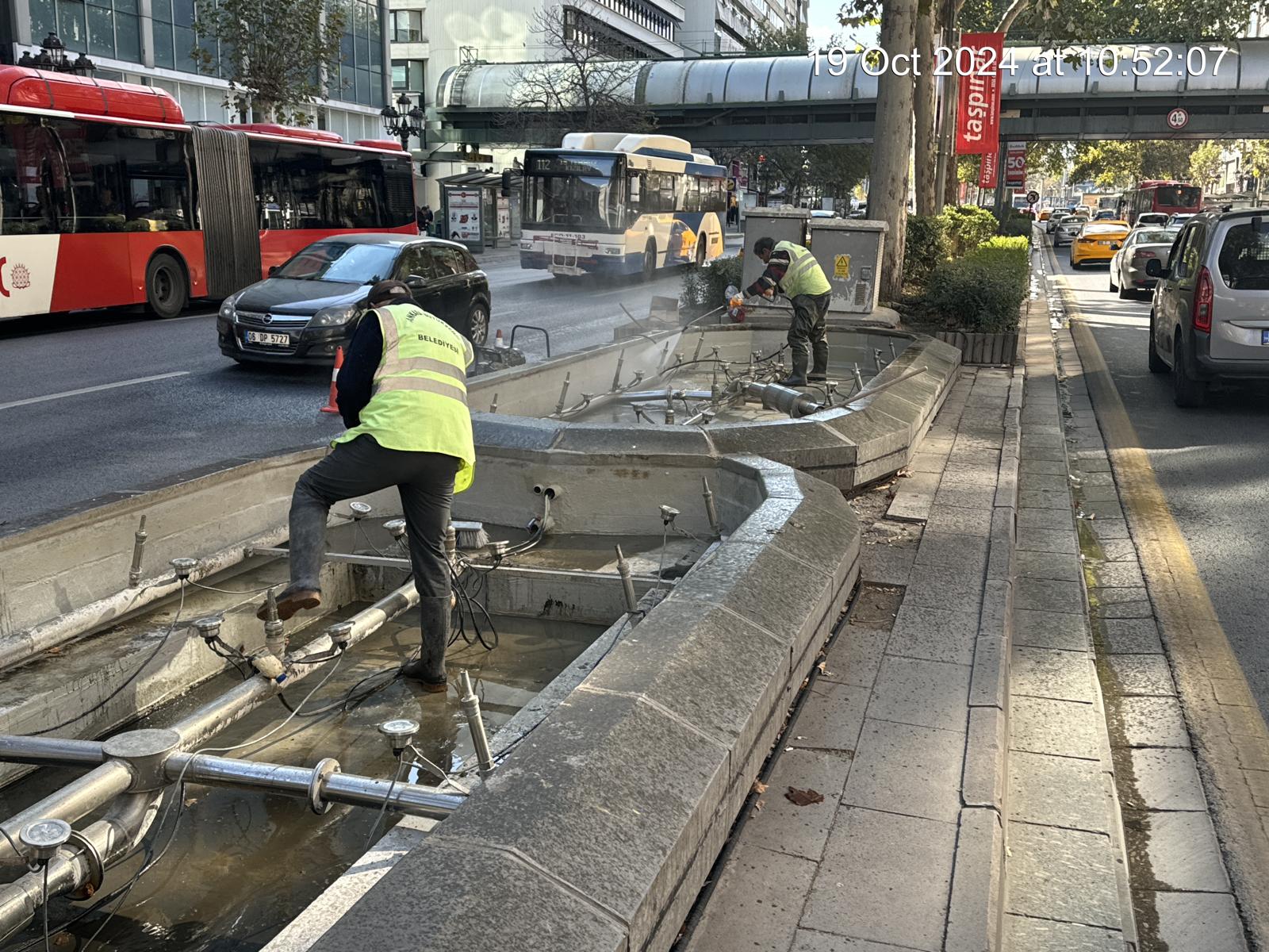 Belediye Fıskiye Bakımı